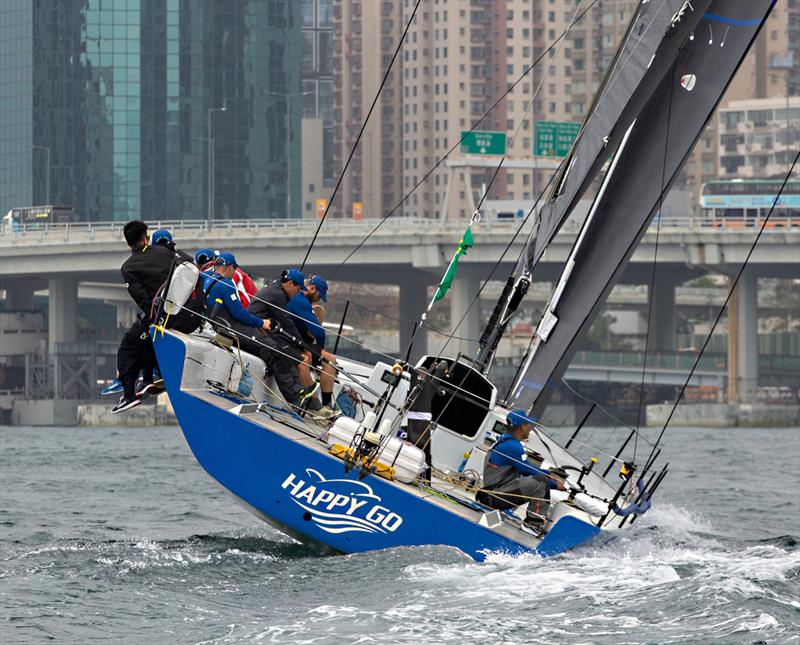 Happy Go. Rolex China Sea Race 2024 photo copyright RHKYC / Guy Nowell taken at Royal Hong Kong Yacht Club and featuring the IRC class