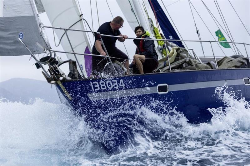 Ryan Mann/Casey Benjamin's Daybreak - Rolex China Sea Race 2024 photo copyright Rolex / Andrea Francolini taken at Royal Hong Kong Yacht Club and featuring the IRC class