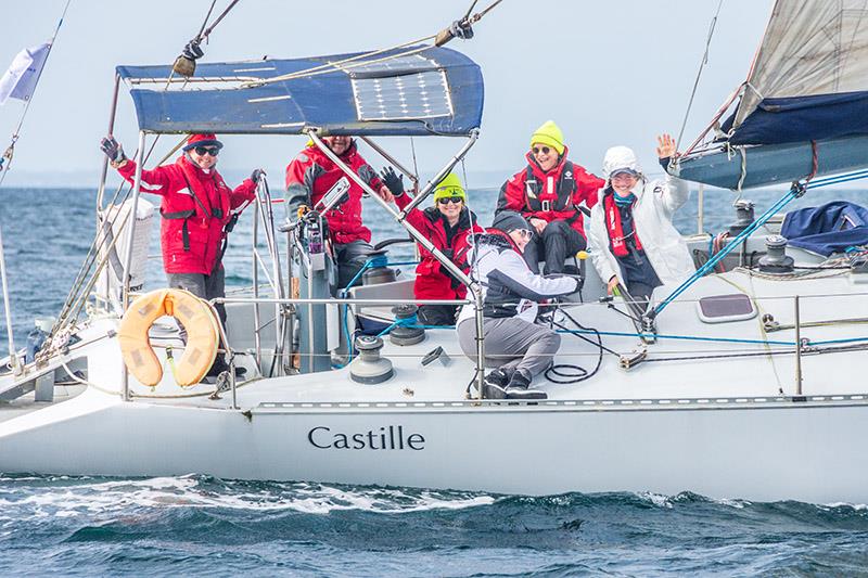 Jo Bone in charge of Castille in the KISS Rally photo copyright Denise Smeaton taken at Ocean Racing Club of Victoria and featuring the IRC class