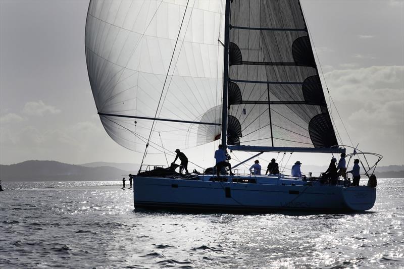 Sail Port Stephen light air start photo copyright Promocean Media taken at Newcastle Cruising Yacht Club and featuring the IRC class