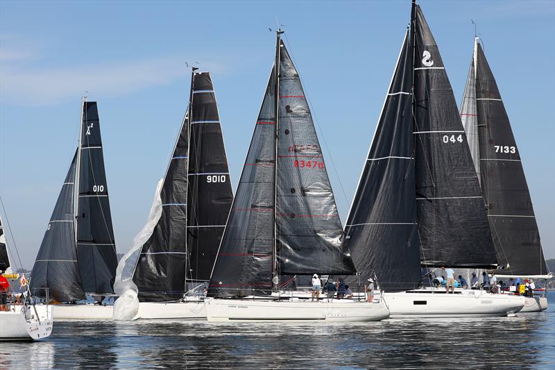 Sail Port Stephens Passage Series Day 1: Gunner Goodwin R347n Div 2 winner photo copyright Promocean Media taken at Newcastle Cruising Yacht Club and featuring the IRC class