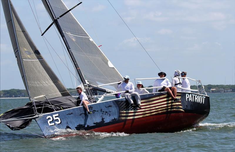 Warrior Sailing is an important nationwide program that teaches ill and wounded veterans how to sail, taking on people with any sort of disability, from cancer survivors to spinal cord injuries, who have served in the US military - photo © Priscilla Parker / CRW 2023