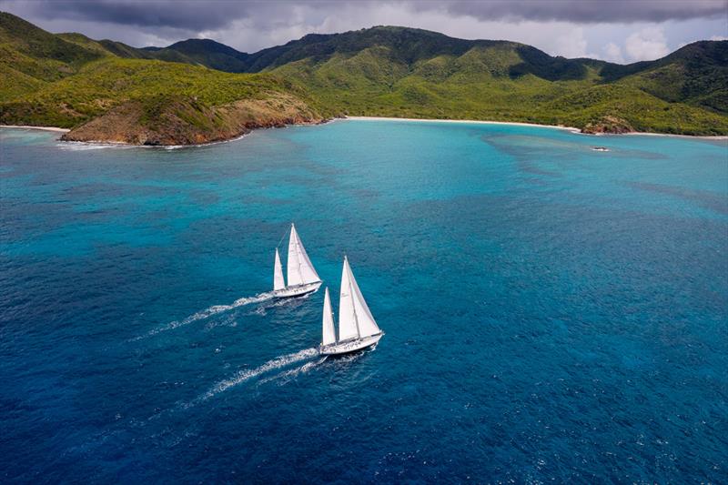 Two Swan 65s are enjoying a great battle in the CSA Club Class Max - Saida and Alpha Centauri of London - Antigua Sailing Week photo copyright Paul Wyeth / pwpictures.com taken at Antigua Yacht Club and featuring the IRC class