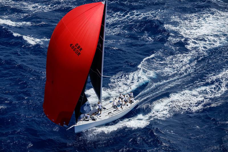 McFly on El Ocaso (GBR) in superb conditions on the final day at Antigua Sailing Week photo copyright Paul Wyeth / pwpictures.com taken at Antigua Yacht Club and featuring the IRC class