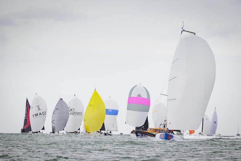 Kite skippered by Greg Leonard at the start of the SSE Renewables Round Ireland Race 2022 organised by Wicklow Sailing Club with a fleet of 44 teams from seven countries - photo © David Branigan / Oceansport