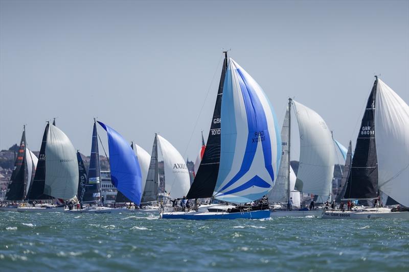 Over 100 boats for the Cowes Dinard St Malo Race - photo © Paul Wyeth / RORC