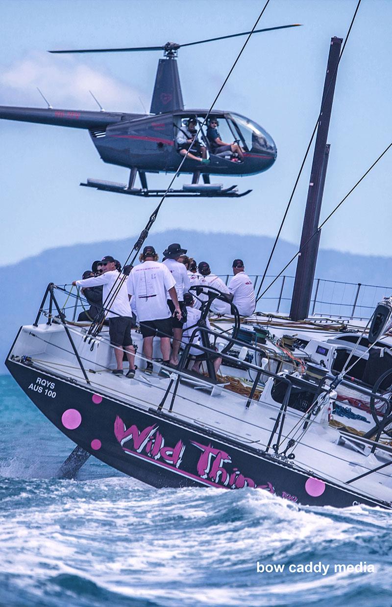 Wild Thing 100 with company photo copyright Bow Caddy Media taken at Hamilton Island Yacht Club and featuring the IRC class