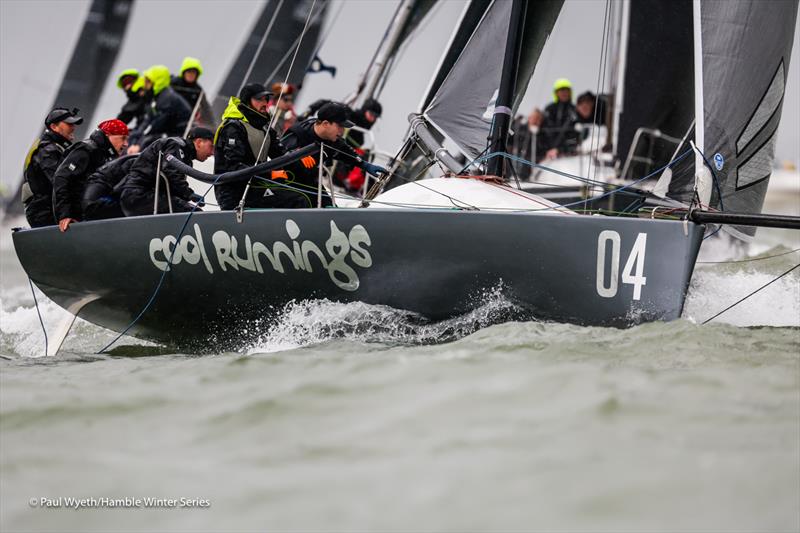 Cool Runnings - Hamble Winter Series 2024 Race Week 8 - photo © Paul Wyeth / www.pwpictures.com