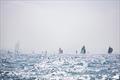 The fleet leaving Dubai - 32nd ARAMEX Dubai to Muscat Sailing Race © Mikey Brignall
