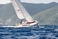 Alice Martin (USA), skippering Team Painkiller and her crew racing on a Sunsail 46 - BVI Spring Regatta & Sailing Festival © Alex Turnbull / Tidal Pulse Media