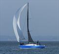 Class 3 winner Jetpack during the TeamO Cowes to Weymouth Race © John Green / www.instagram.com/solentsailphotography/