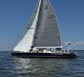 © Willy Keyworth Verissimo, a J/160 skippered by John Haiges of Warwick, Maryland, reaches down the Chesapeake Bay following Friday's start of the 40th biennial Annapolis-to-Newport Race © Willy Keyworth