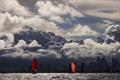 Jacobina and Sunshine under a dark sky today - Australian Women's Keelboat Regatta day 2 © Andrea Francolini / AWKR