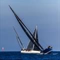 AMS and overall DYSC race 1 winner, Ginan crossing paths with Salt - DYSC Marine Supplies Winter Series Wrap Up © Michael Currie