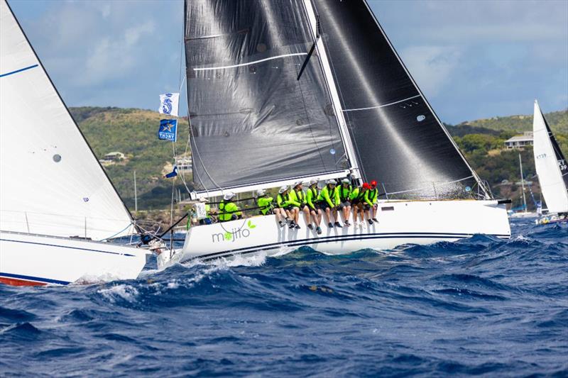 Victoria Cox & Peter Dunlop's Mojito in IRC Two - RORC Caribbean 600 photo copyright Arthur Daniel / RORC taken at Royal Ocean Racing Club and featuring the IRC class