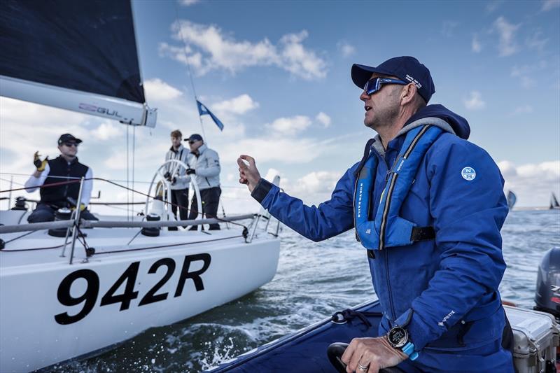 Ian Walker coaching at RORC Easter Challenge - photo © Paul Wyeth / RORC