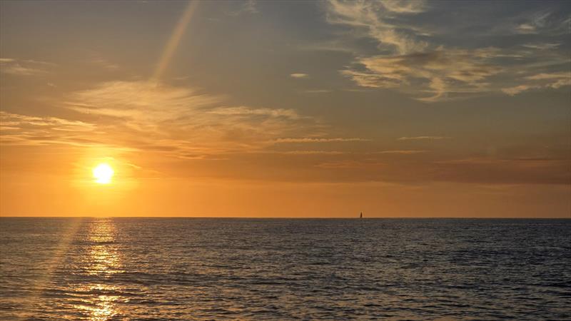 Sunrise from Magellan with Roaring Forty in the distance - Melbourne Osaka Cup - photo © Megan Grant