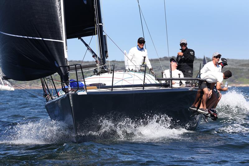 Sail Port Stephens Passage Series Seeking Alpha 1st Div 1 - Sail Port Stephens 2025 Passage Series photo copyright Promocean Media taken at Newcastle Cruising Yacht Club and featuring the IRC class