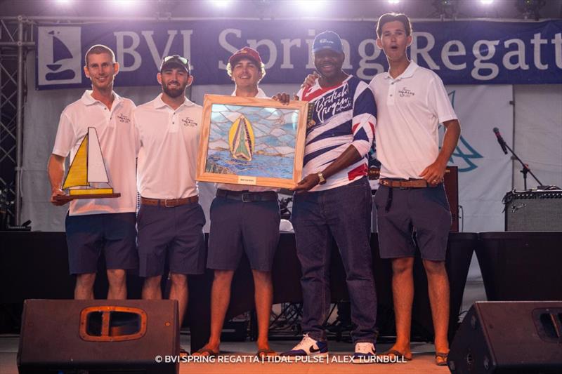 Best BVI Award was presented by Premier Dr Natalio Wheatley to Ting A Ling  - BVI Spring Regatta & Sailing Festival - photo © Alex Turnbull / Tidal Pulse Media
