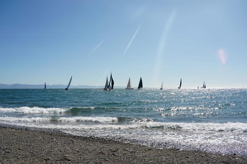 Glorious sunshine in April - Musto ISORA Welsh Coastal Race and tuning weekend at Pwllheli photo copyright Angela Jenkinson taken at Pwllheli Sailing Club and featuring the IRC class