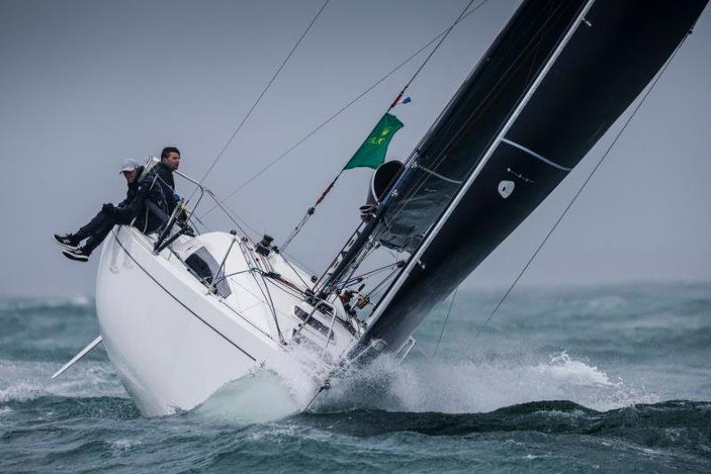 Tim Goodhew and Kelvin Matthews on their successful Sun Fast 3200 R2 Cora - photo © Paul Wyeth / pwpictures.com