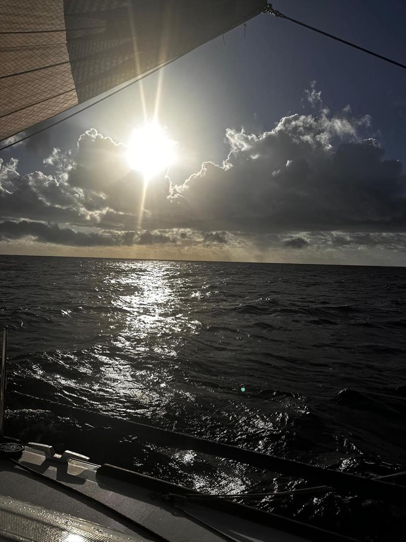 Stunning sunset taken from Luna Blue  - Pittwater to Coffs Harbour Yacht Race - photo © Luna Blue