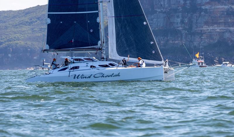 Wind Cheetah won the Multihull division - Pittwater to Coffs Harbour Yacht Race - photo © RPAYC Media