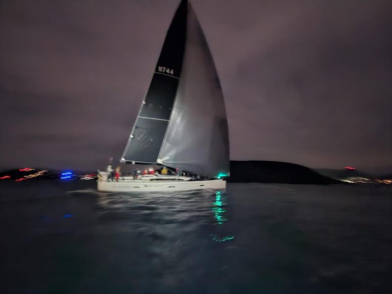 XS Moment taking line honours last year - Pittwater to Coffs Harbour Yacht Race - photo © RPAYC Media