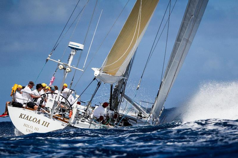 79ft Sparkman and Stephens designed maxi, Kialoa lll - Antigua Sailing Week - photo © Paul Wyeth - pwpictures.com
