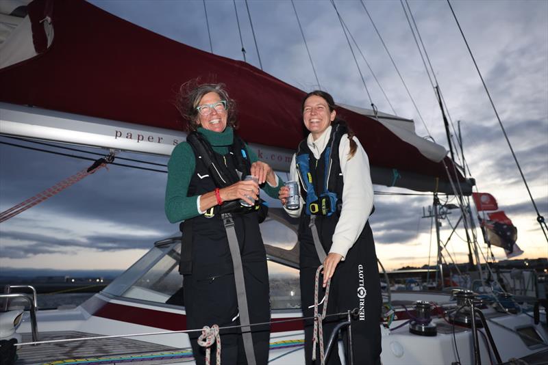 Annette (left) and Sophie (right) of Fika having finished - Melbourne Osaka Cup - photo © Kazuyoshi Yamano