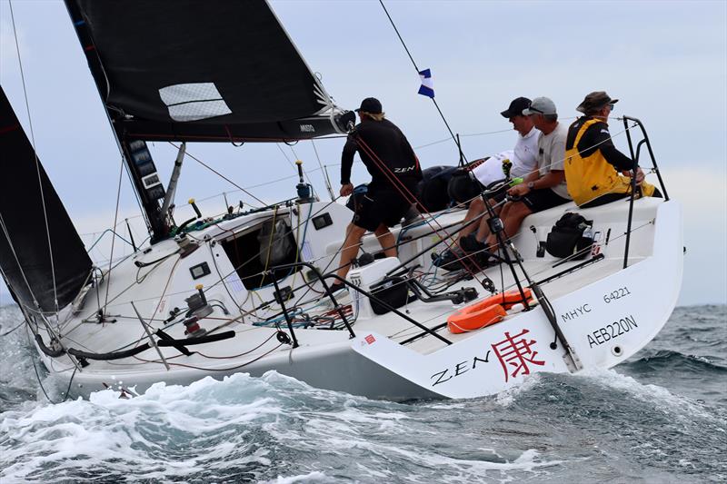 Sail Port Stephens Performance Series - IRC Div 2 winner Zen 40 photo copyright Promocean Media taken at  and featuring the IRC class