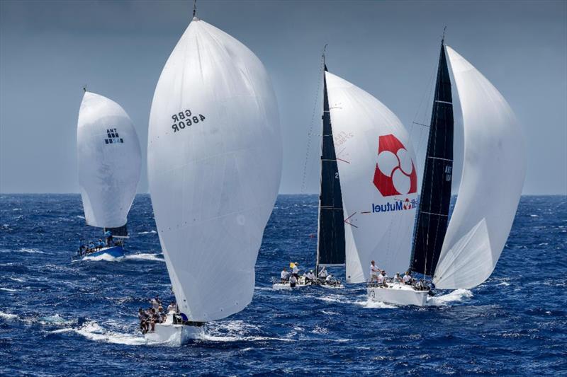 El Ocaso and the CSA Racing Class 3 on English Harbour Rum Race Day - 2025 Antigua Race Week photo copyright Paul Wyeth - pwpictures.com taken at Antigua Yacht Club and featuring the IRC class