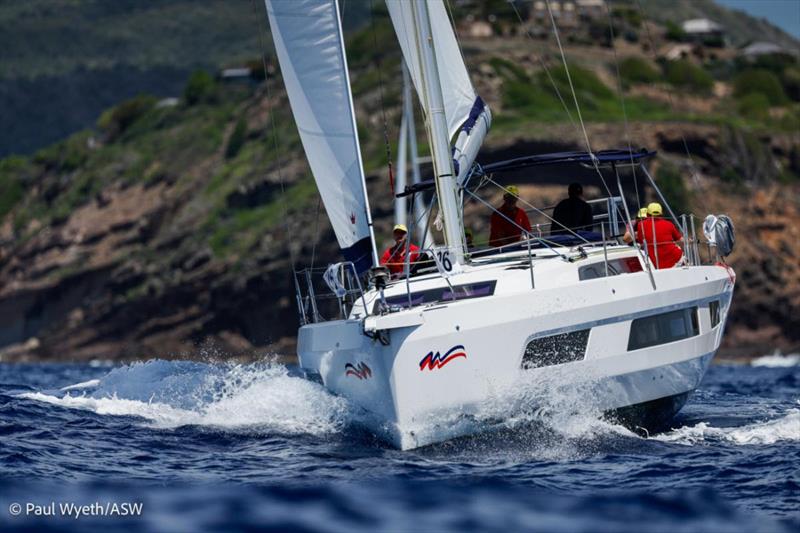 KH+P Revival, skippered by Jakob Oetiker win the Bareboat class at Antigua Sailing Week - photo © Paul Wyeth / pwpictures.com