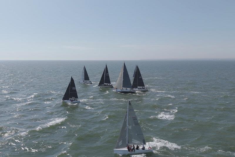 Class 1 Race 1 start off Ramsgate - Spring Series at Royal Temple YC day 1 - photo © Karen Cox