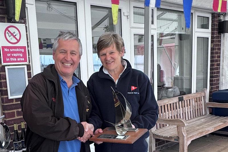 'Short Wave' takes a prize - Medway YC Cruiser Spring Series - photo © Larissa Caheny