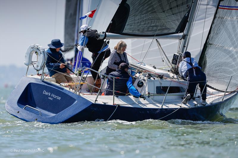 Dark Horse, GBR 6384 - North Sails May Regatta 2025 at Royal Southern Yacht Club - photo © Paul Wyeth / RSrnYC