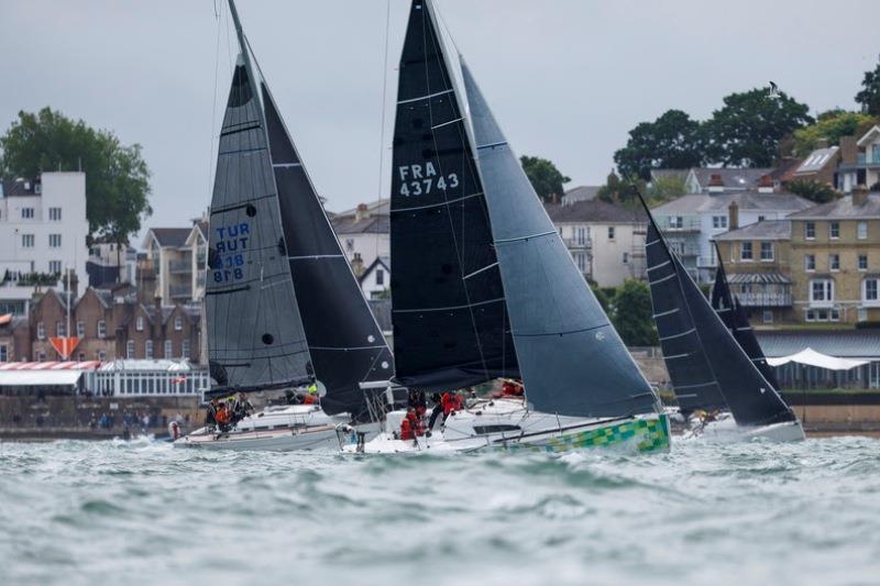 Benoit Rousselin's JPK 1010 Delnic - Boats of any size can take the overall win in the Rolex Fastnet Race photo copyright Kurt Arrigo / Rolex taken at Royal Ocean Racing Club and featuring the IRC class