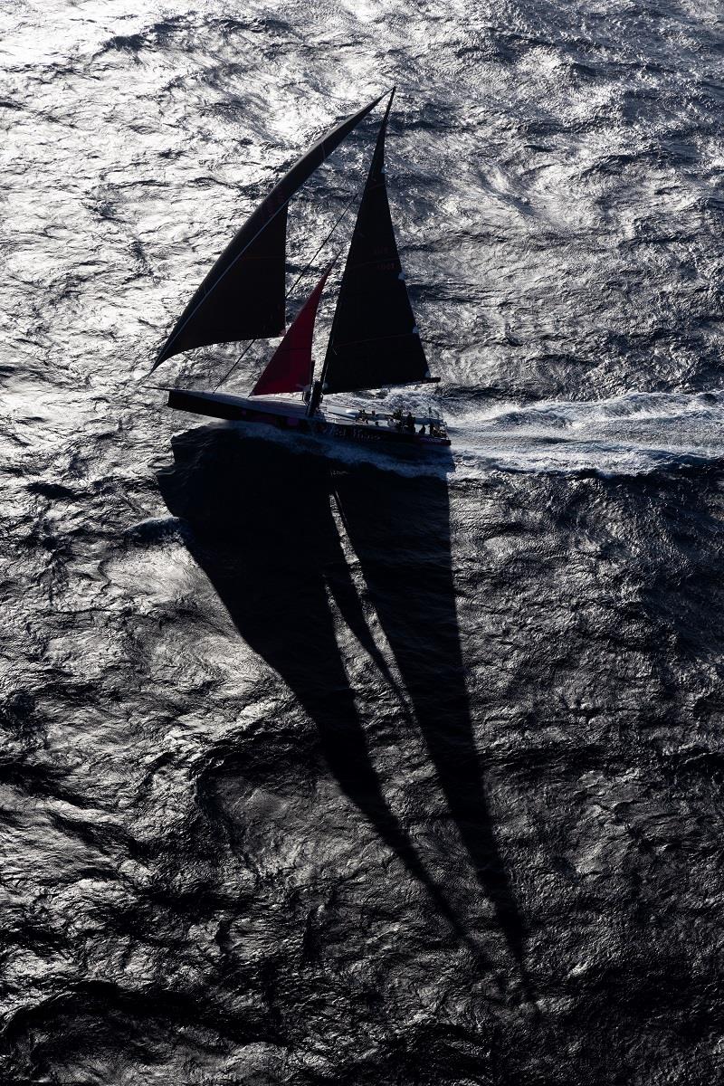 Wild Thing 100 barrelling along in the Rolex Sydney Hobart photo copyright Rolex / Andrea Francolini taken at Royal Prince Alfred Yacht Club and featuring the IRC class
