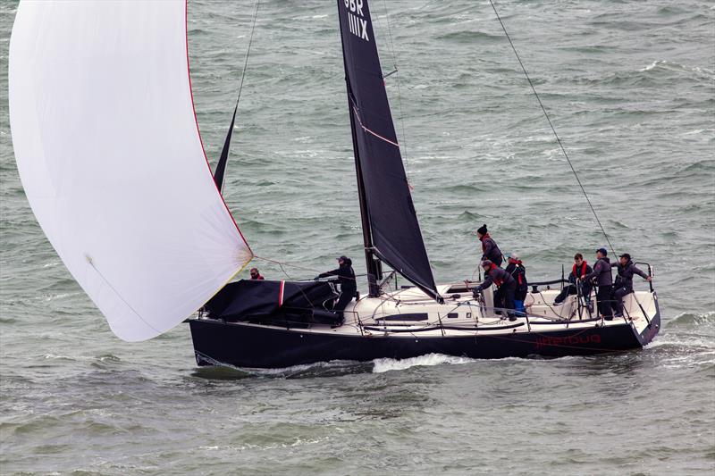 Round the Island Race - passing St Catherine's Point - photo © Martin Augustus / www.sailingimages.co.uk