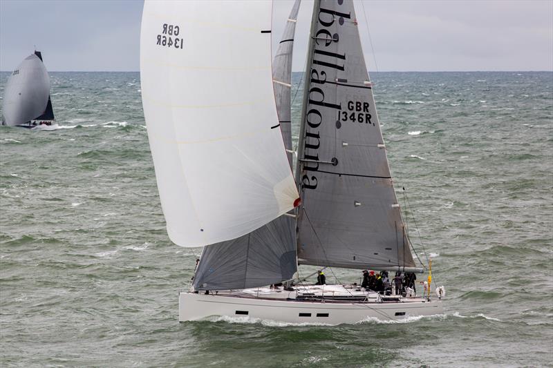 Round the Island Race - passing St Catherine's Point - photo © Martin Augustus / www.sailingimages.co.uk