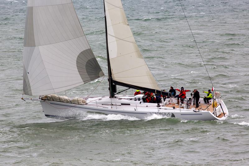 Round the Island Race - passing St Catherine's Point - photo © Martin Augustus / www.sailingimages.co.uk