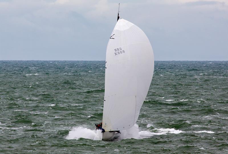 Round the Island Race - passing St Catherine's Point - photo © Martin Augustus / www.sailingimages.co.uk