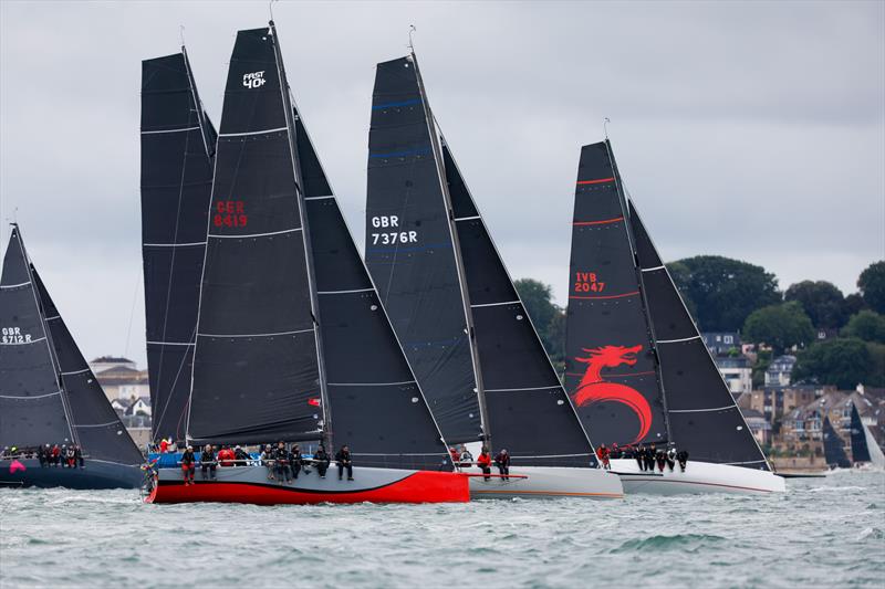 Round the Island Race 2025 -  photo copyright Paul Wyeth / www.pwpictures.com taken at Island Sailing Club, Cowes and featuring the IRC class