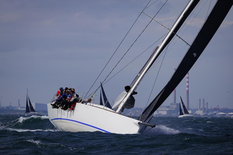 Opal entered by Frank Whelan starting the 300 nautical-mile Volvo Dun Laoghaire to Dingle Race photo copyright David Branigan / Oceansport taken at National Yacht Club, Ireland and featuring the IRC class