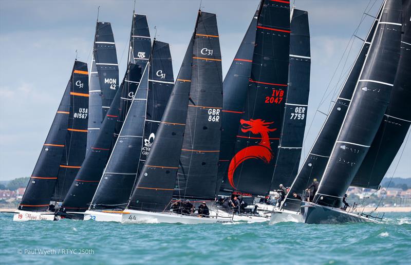 IRC One start on day 4 of the Royal Thames Yacht Club 250th Anniversary Regatta - photo © Paul Wyeth / www.pwpictures.com