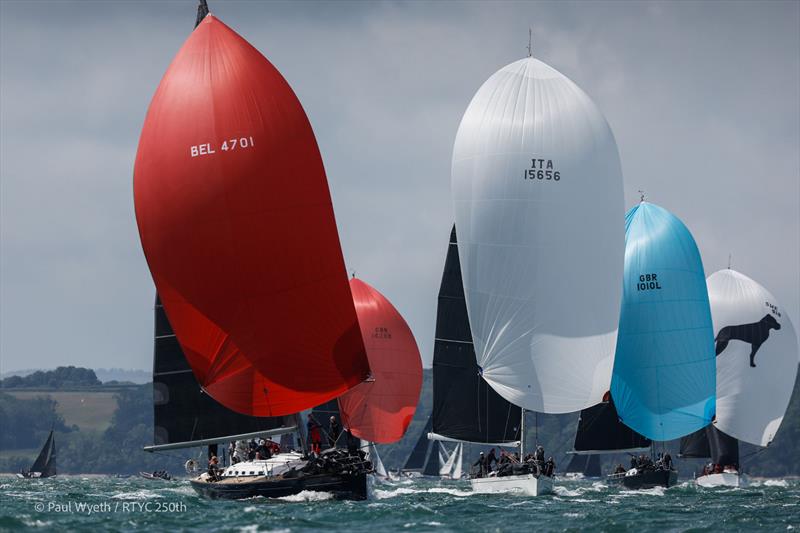 IRC Two fleet, Moana, Luna on day 4 of the Royal Thames Yacht Club 250th Anniversary Regatta - photo © Paul Wyeth / www.pwpictures.com