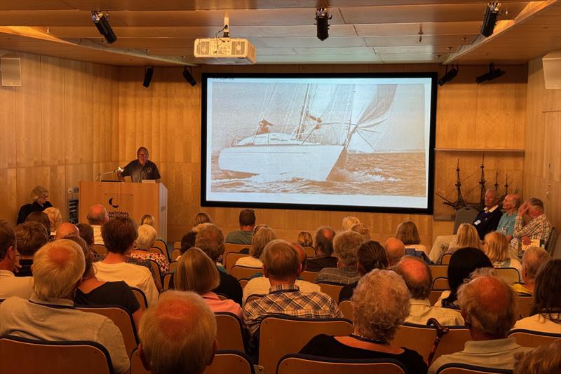 John Head presents a letter from one of the founders Andrew Bray - Celebrating 50 years of the Azores and Back race photo copyright RCYC taken at Royal Cornwall Yacht Club and featuring the IRC class
