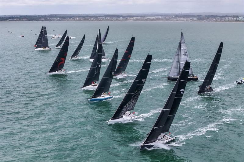 Race start during the 2025 Admirals Cup Inshore Racing on Tuesday - photo © James Tomlinson / RORC