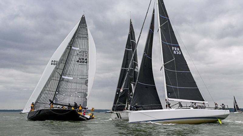 Albator, Abracadabra and Sunrise - Admiral's Cup Inshore Racing on Thursday - photo © David Maynard / www.alleycatphotographer.com