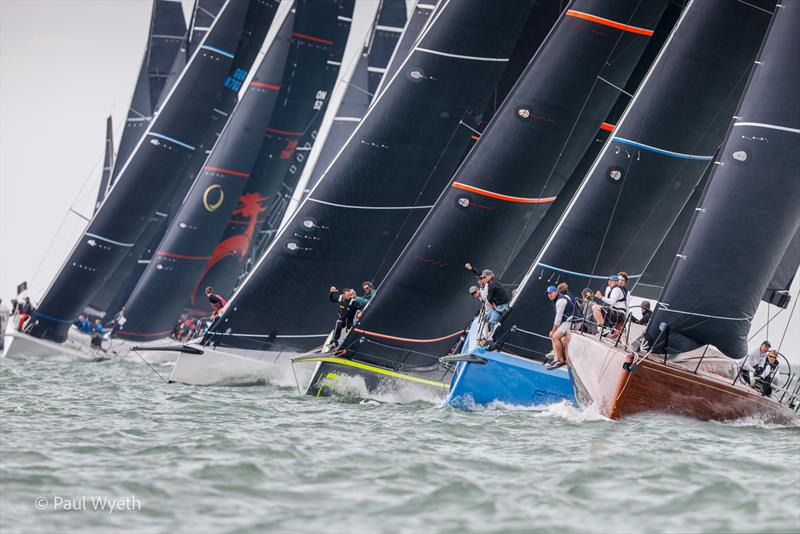 AC 1 Start - Admiral's Cup Inshore Racing on Thursday - photo © Paul Wyeth / www.pwpictures.com